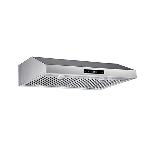 vissani under cabinet range hood in stainless steel|vissani range hood installation instructions.